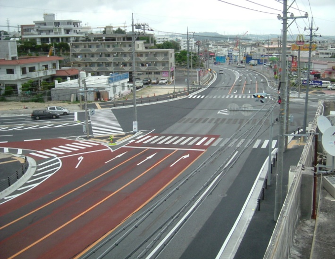 沖縄環状線道路改良工事